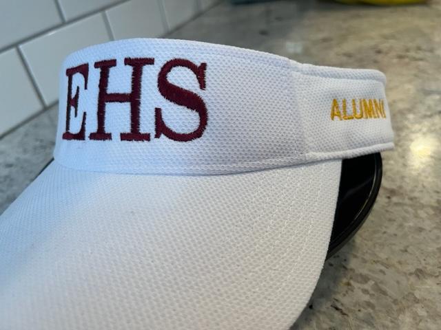 EHS 50yr celebration visor right side